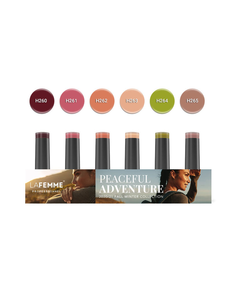 La Femme Peacefull adventure Gel Polish collection