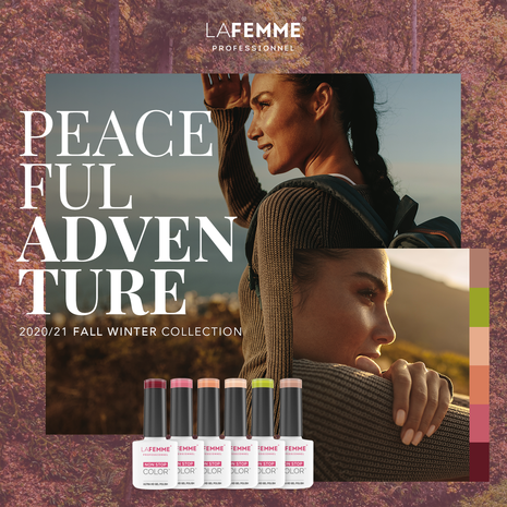 La Femme Peacefull adventure Gel Polish collection
