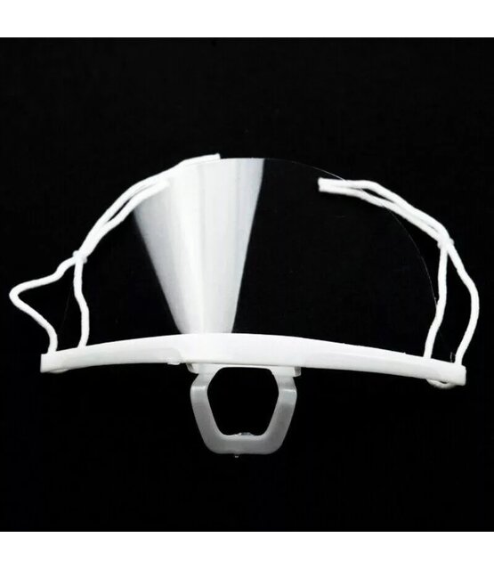 Transparante mondmaskers 5 stuks