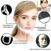 Transparante mondmaskers 5 stuks