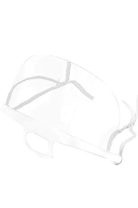 Transparante mondmaskers 5 stuks