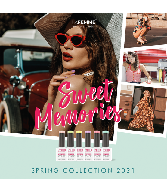 Gel Polish Ultra HD Set Sweet Memories