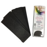 Ro.ial Zwarte Harsstrips | Stripwax strips | 50 stuks
