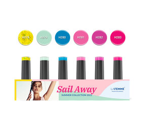 La Femme Gel Polish Ultra HD Sail Away Summer collection La Femme Gel Polish Ultra HD Sail Away Summer collection