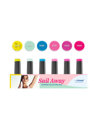 Gel Polish Ultra HD Sail Away Summer collection