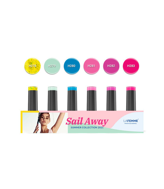 Gel Polish  Sail Away Summer Collection
