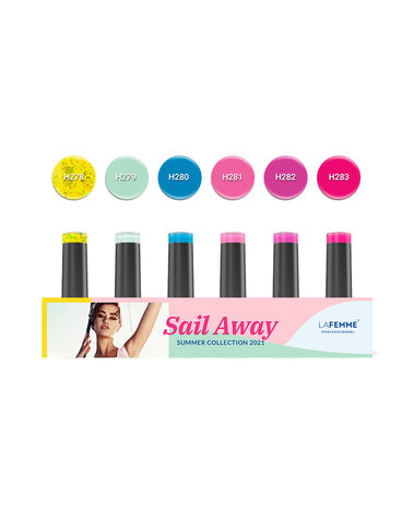 La Femme Gel Polish Ultra HD Sail Away Summer collection La Femme Gel Polish Ultra HD Sail Away Summer collection