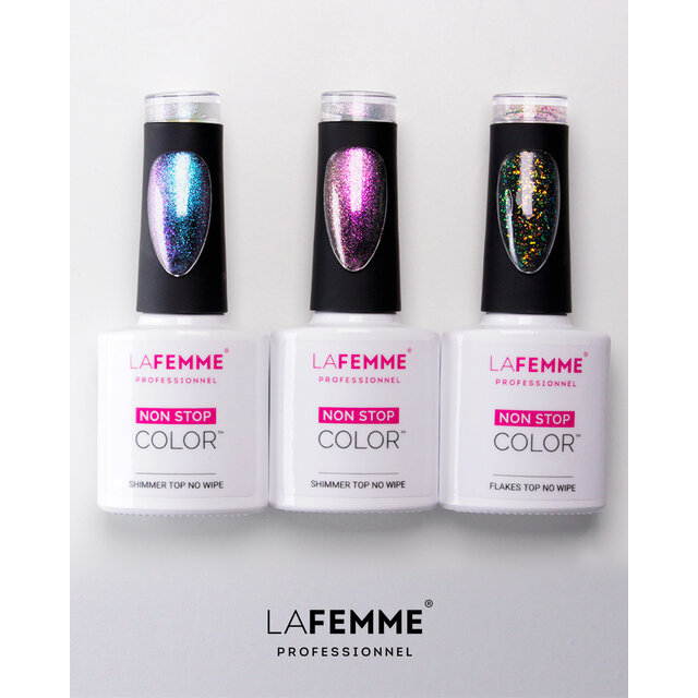 Shimmer Top Coat No Wipe | S001| 8 gr. | Blue