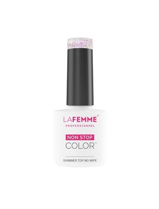 Shimmer Top Coat No Wipe Pink /  S002