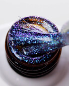 Shimmer Top Coat No Wipe .Blue /  S001