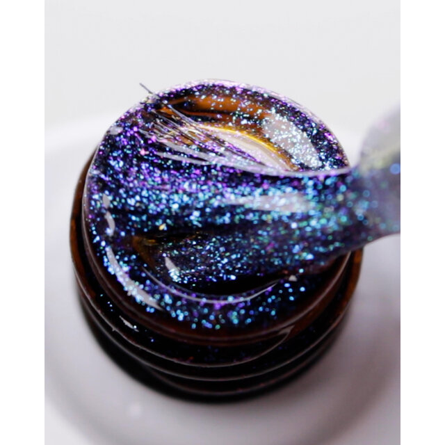 Shimmer Top Coat No Wipe | S001| 8 gr. | Blue