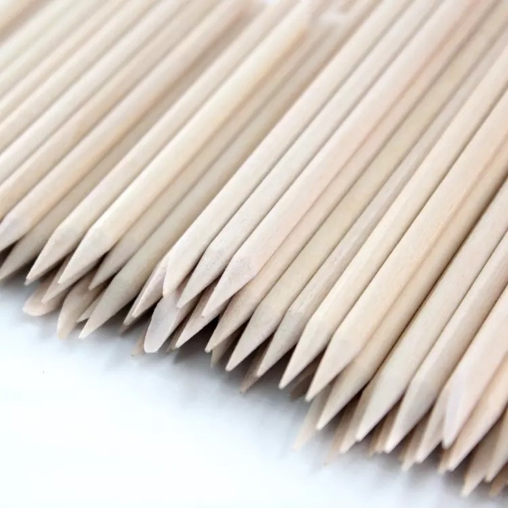 B. B. Cosmetics Houten manicure stokjes | 100 stuks | Bokkepootjes | 75mm
