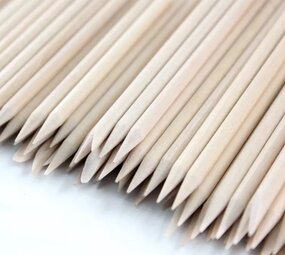 B. B. Cosmetics Houten manicure stokjes | 100 stuks | Bokkepootjes | 75mm B. B. Cosmetics Houten manicure stokjes | 100 stuks | Bokkepootjes | 75mm