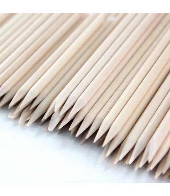 Houten Manicure Stokjes100 Stuksbokkepootjes75Mm