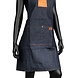 Denim Schort met kunstleer | Beschermende kleding Denim Schort met kunstleer | Beschermende kleding