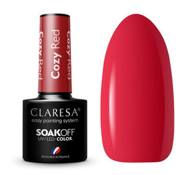 CLARESA Gel Polish COZY RED -5g CLARESA Gel Polish COZY RED -5g