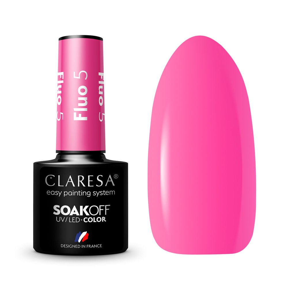 CLARESA CLARESA Gel Polish FLUO 5 -5g CLARESA CLARESA Gel Polish FLUO 5 -5g
