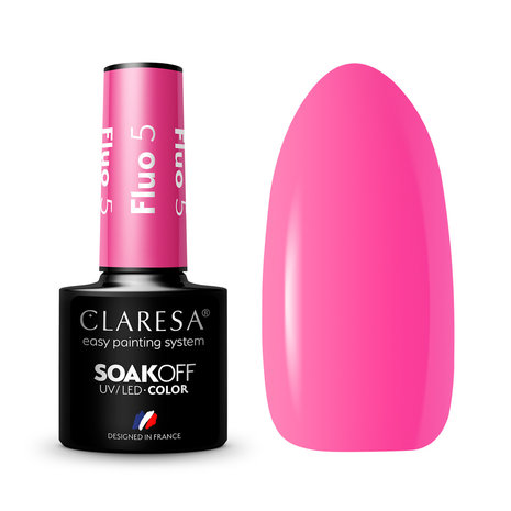 CLARESA CLARESA Gel Polish FLUO 5 -5g CLARESA CLARESA Gel Polish FLUO 5 -5g