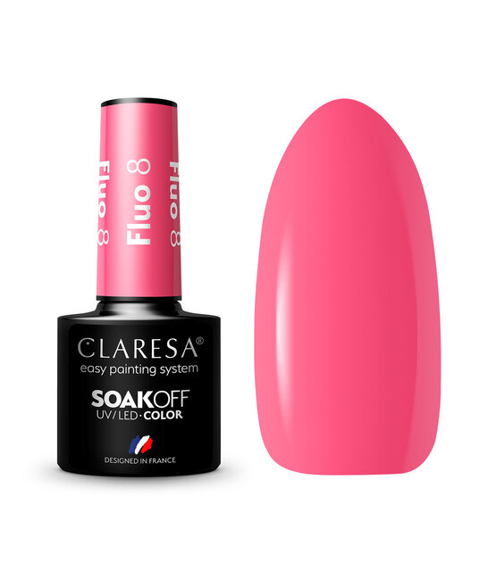 CLARESA Gel Polish FLUO 8 -5g