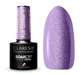 CLARESA Gel Polish FULL GLITTER 6 -5g CLARESA Gel Polish FULL GLITTER 6 -5g