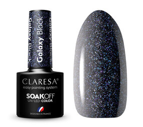 CLARESA Gel Polish Galaxy Black 5g CLARESA Gel Polish Galaxy Black 5g