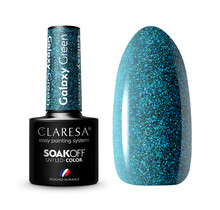 CLARESA Gel Polish Galaxy Green 5g