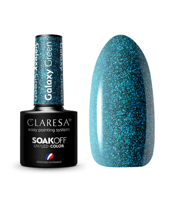 Gel Polish Galaxy Green 5G