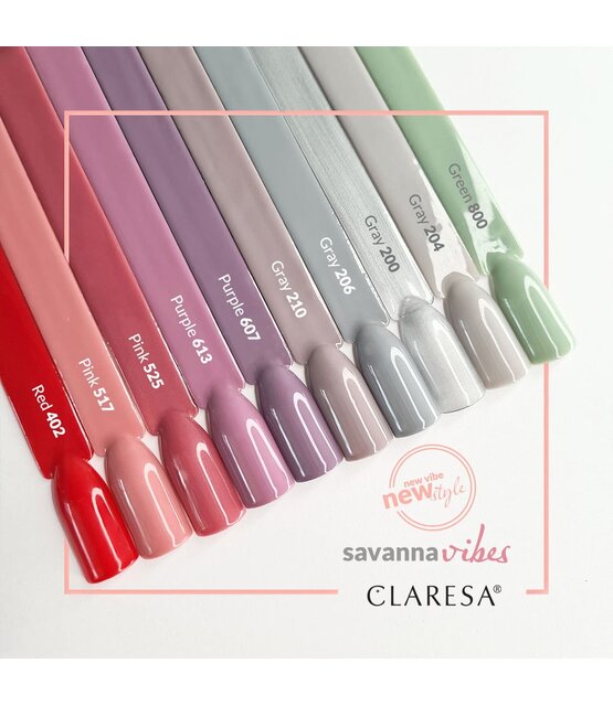 CLARESA  Gel Polish GREY 206 -5g