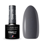 CLARESA Gel Polish GREY 218 -5g
