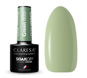 CLARESA Gel Polish GREEN 800 -5g CLARESA Gel Polish GREEN 800 -5g