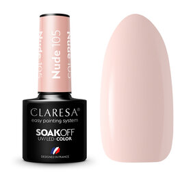 CLARESA Gel Polish NUDE 105 -5g CLARESA Gel Polish NUDE 105 -5g