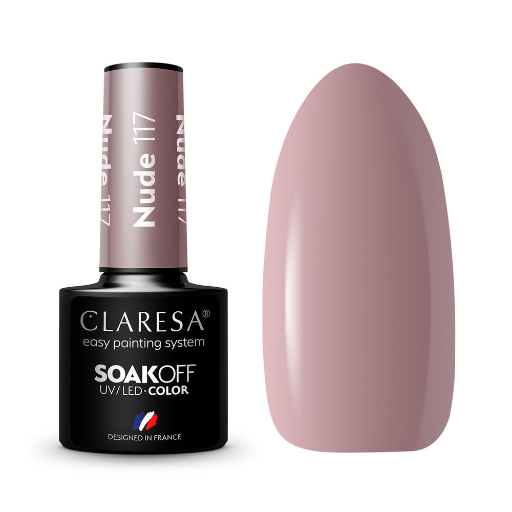 CLARESA CLARESA Gel Polish NUDE 117 -5g