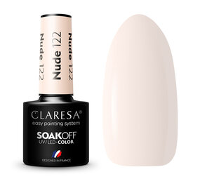 CLARESA Gel Polish NUDE 122 -5g CLARESA Gel Polish NUDE 122 -5g