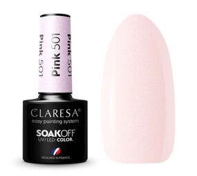 CLARESA Gel Polish PINK 501 -5g CLARESA Gel Polish PINK 501 -5g