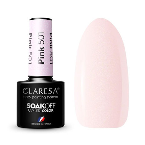 CLARESA CLARESA Gel Polish PINK 501 -5g