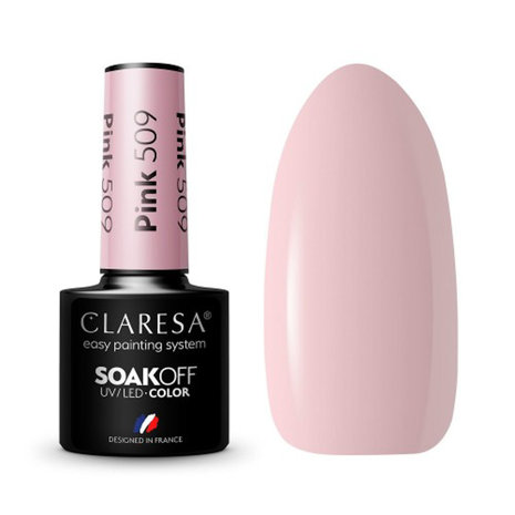 CLARESA CLARESA Gel Polish PINK 509 -5g CLARESA CLARESA Gel Polish PINK 509 -5g