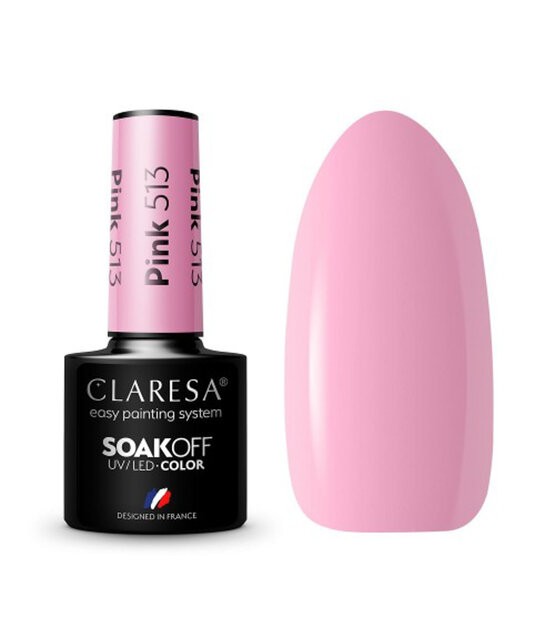 CLARESA Gel Polish PINK 513 -5g