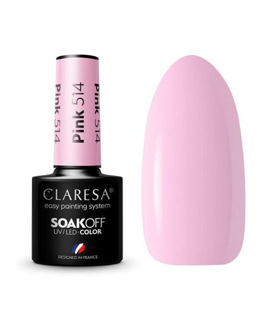 Gel Polish Pink 514 -5G