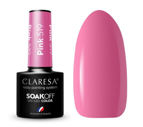 CLARESA Gel Polish PINK 519 -5g CLARESA Gel Polish PINK 519 -5g