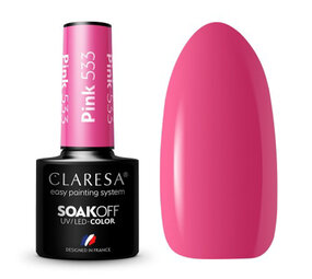 CLARESA Gel Polish PINK 533 -5g CLARESA Gel Polish PINK 533 -5g
