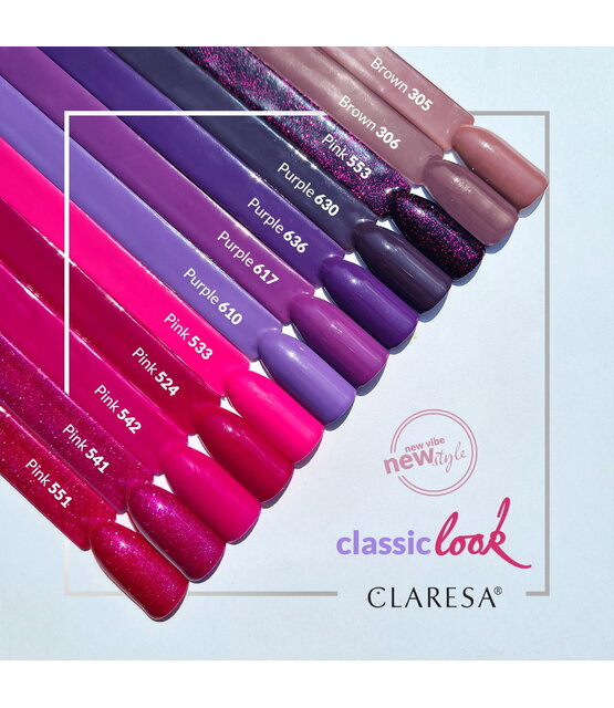CLARESA Gel Polish PINK 533 -5g