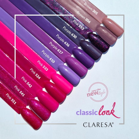 CLARESA CLARESA Gel Polish PINK 533 -5g CLARESA CLARESA Gel Polish PINK 533 -5g
