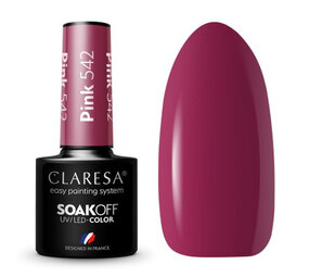 CLARESA Gel Polish PINK 542 -5g CLARESA Gel Polish PINK 542 -5g