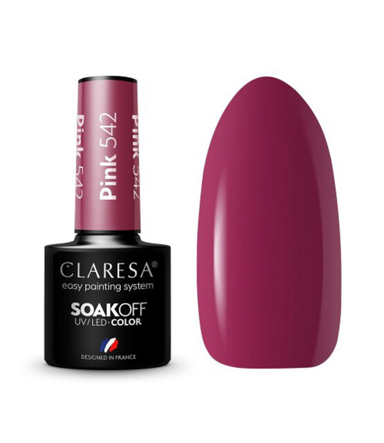 CLARESA Gel Polish PINK 542 -5g