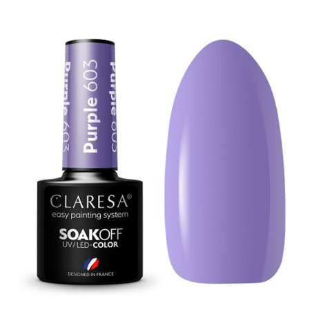 CLARESA CLARESA Gel Polish PURPLE 603 -5g