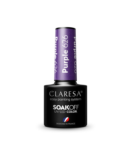 CLARESA Gel Polish PURPLE 626 -5g
