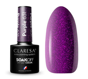 CLARESA Gel Polish PURPLE 631 -5g CLARESA Gel Polish PURPLE 631 -5g