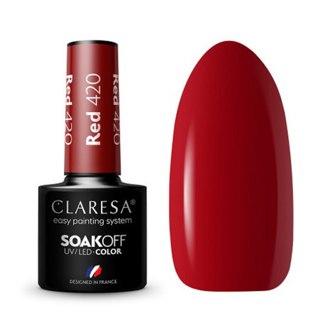 CLARESA CLARESA Gel Polish RED 420 -5g
