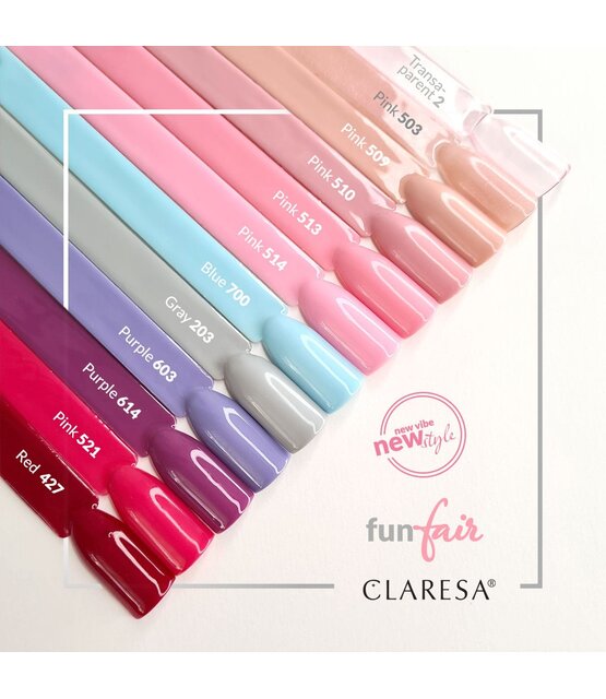 CLARESA Gel Polish RED 427 -5g