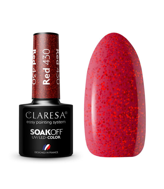 Gel Polish Red 430 -5G